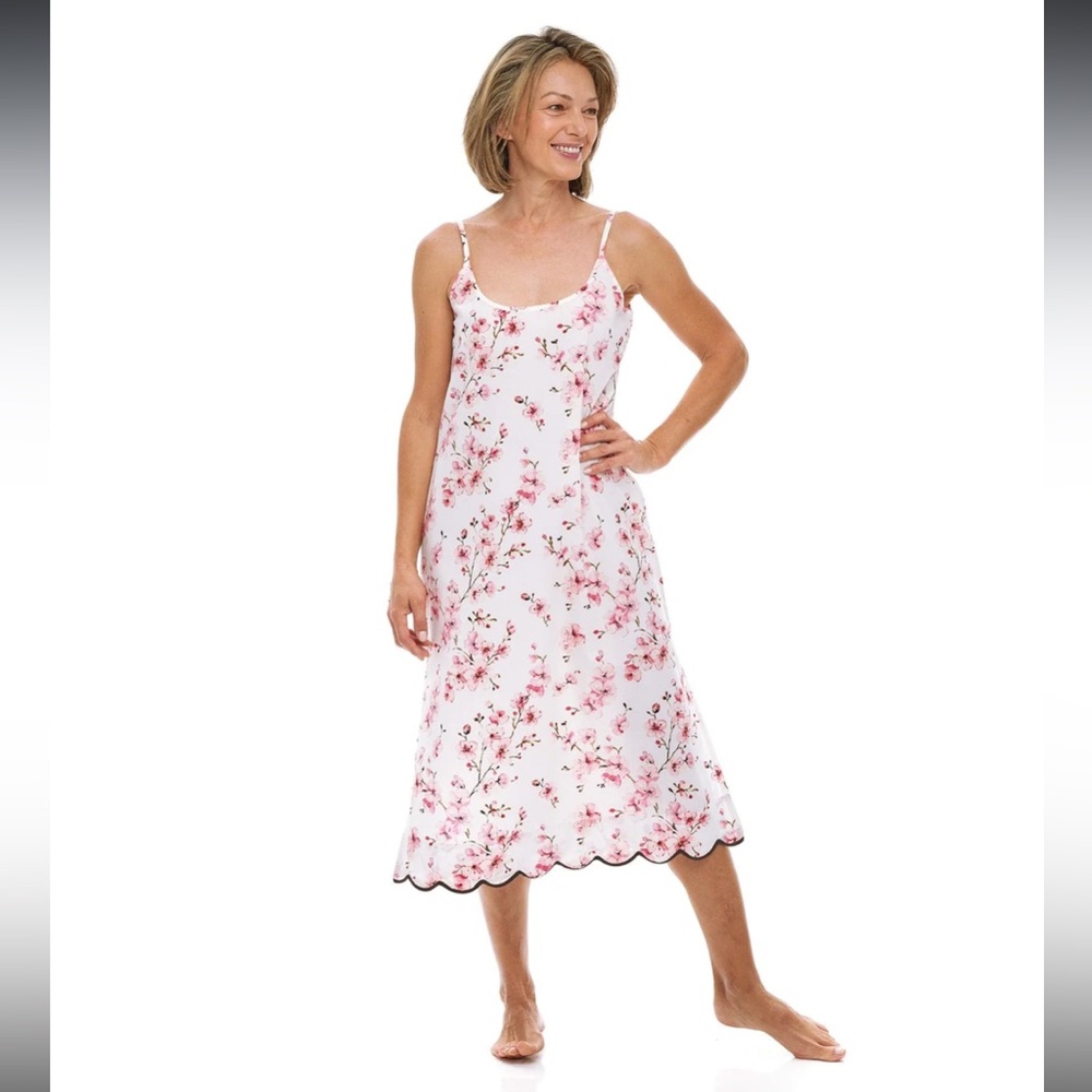 Heidi Carey Cherry Blossom Slip Nightgown